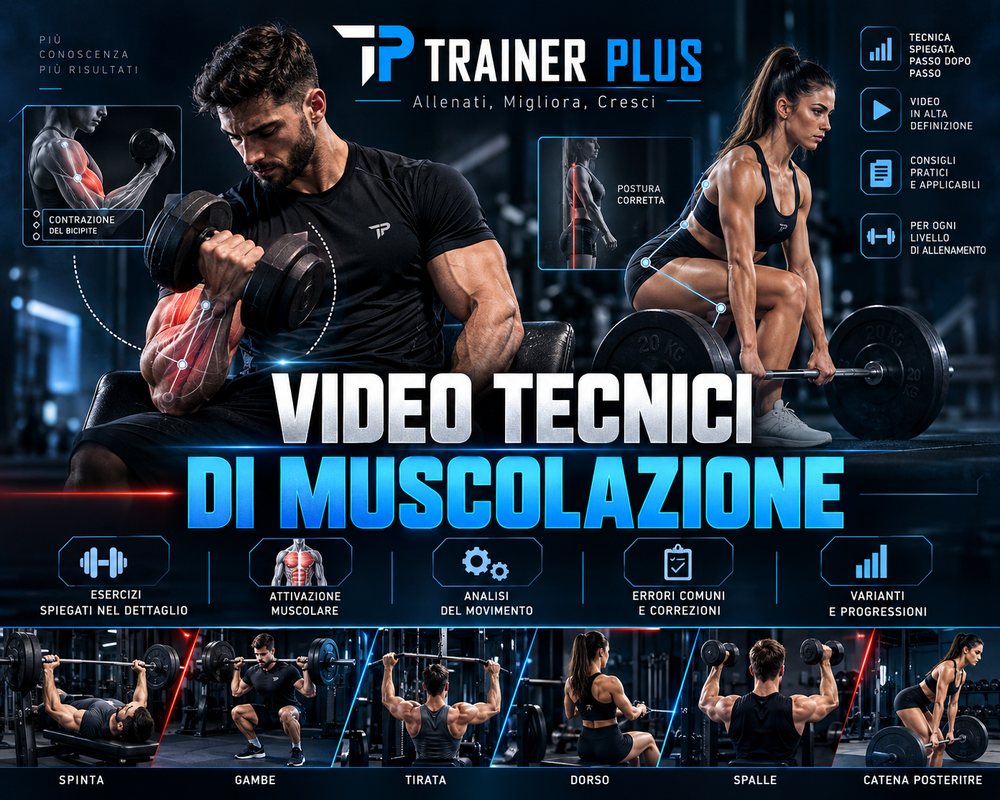 Video tecnici e GIF di muscolazione
